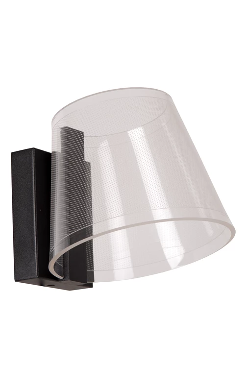 Lucide KORGIS - Wall light Bathroom - LED - 1x10W 3000K - IP44 - Transparant - turned off